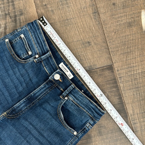 AS NEW PULL & BEAR SKINNY HIGH RISE JEANS SIZE 8 - Picture 9 of 15